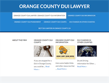 Tablet Screenshot of orangecountyduilawyer.com